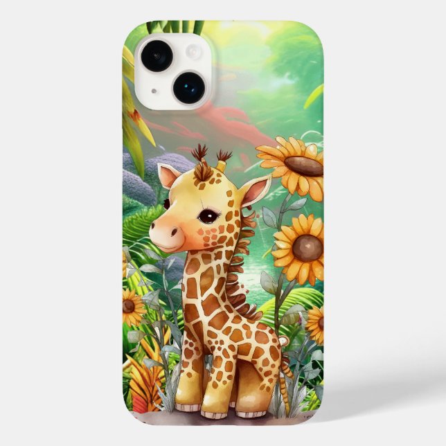 niedliche Giraffe Case-Mate iPhone 14 Plus Hülle (Rückseite)