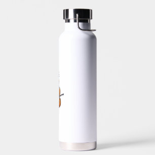 Niedliche Giraffe Cello Giraffen Musikermusik Trinkflasche