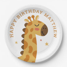 Niedliche Giraffe. Funny Animal Safari Kindergebur