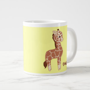 Niedliche Giraffe Jumbo-Tasse