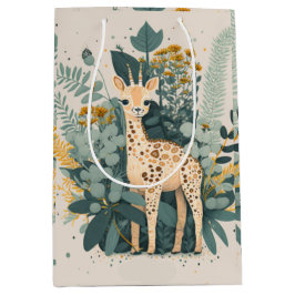 Niedliche Giraffe Mittlere Geschenktüte