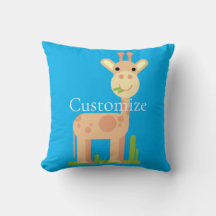 Niedliche Giraffe Munching Thunder_Cove Kissen
