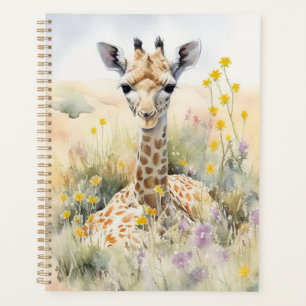 Niedliche Giraffe Planer