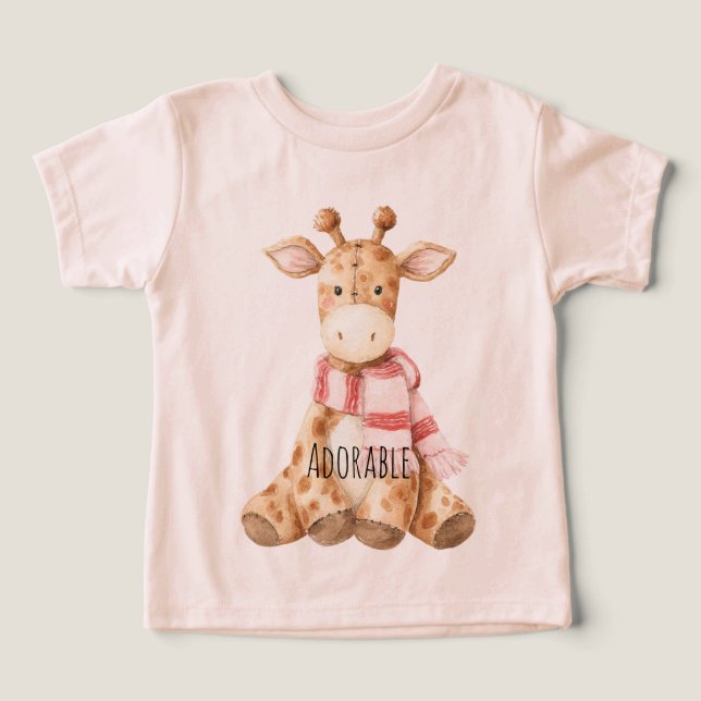 Niedliche Giraffe Tier (Design Vorderseite)