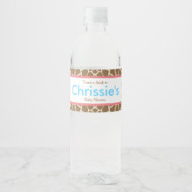 Niedliche Giraffe Twins Baby Dusche Party