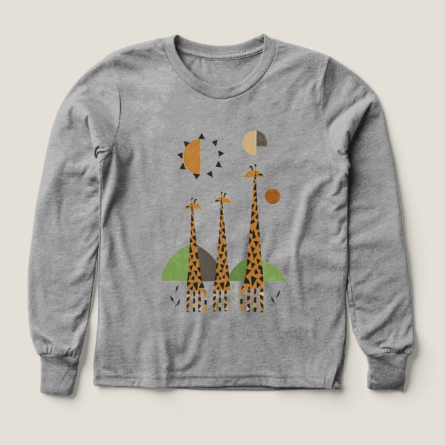 Niedliche Giraffen im Wald (Design Vorderseite)