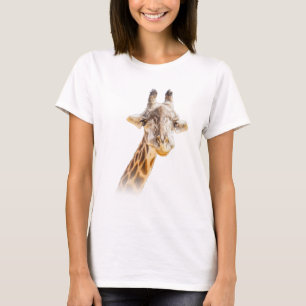 Niedliche Giraffen-modernes Tier T-Shirt