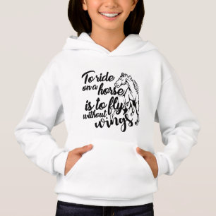 niedliche Girl-Liebhaber der Wortkunst Hoodie