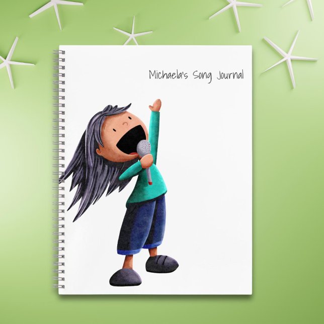 Niedliche Girl Music Notizbuch (Von Creator hochgeladen)