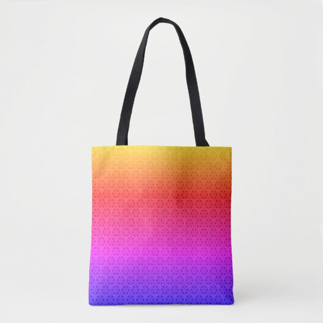Niedliche Girlanfarbenmischung Tasche (Vorderseite)