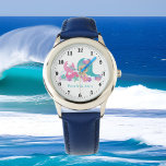 niedliche Girls Beach Meerjungfrau tragen den Name Armbanduhr<br><div class="desc">niedliche Girls Beach Meerjungfrau tragen den Namen Watch</div>