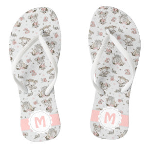 Niedliche Girls lesen Bücher Geschenkideen Flip Flops