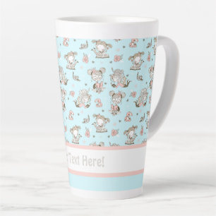 Niedliche Girls lesen Bücher Geschenkideen Milchtasse