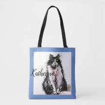 Niedliche Girls Tuxedo Katze Spielen