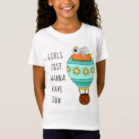 Niedliche Girls wollen nur den Sommer mit Sun Cart