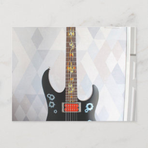 Niedliche Gitarre Postkarte
