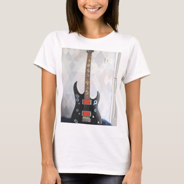 Niedliche Gitarre T-Shirt (Vorderseite)