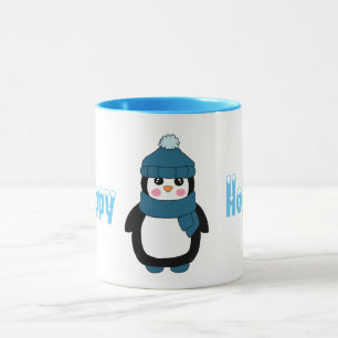 Niedliche glückliche tasse