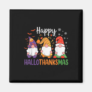 Niedliche Gnome fallen Halloween Girls Happy Hallo Magnet