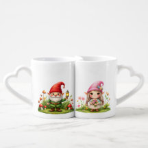 Niedliche Gnome Weihnachtsfeier Liebe