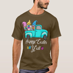 Niedliche Gnomen mit sonnigen Ohren Egg Jagdwagen T-Shirt