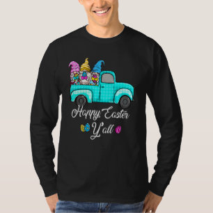 Niedliche Gnomen mit sonnigen Ohren Egg Jagdwagen  T-Shirt