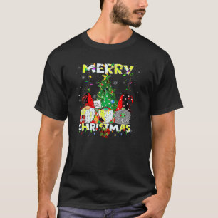 Niedliche Gnomes Frohe Weihnachtsfamilie Gnome Xma T-Shirt