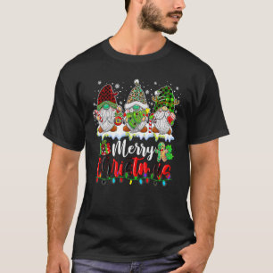 Niedliche Gnomes Frohe Weihnachtsfamilie Gnome Xma T-Shirt