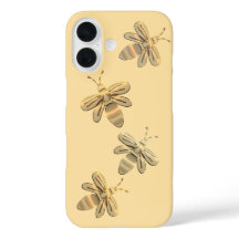 Niedliche Goldbienen
