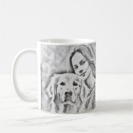 Niedliche Golden Retriever Beste Hunde-Mama je zwe Kaffeetasse
