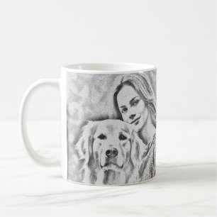 Niedliche Golden Retriever Beste Hunde-Mama je zwe Kaffeetasse