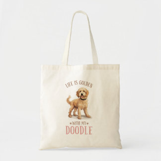 Niedliche Goldendoodle Dog Tote Bag Tragetasche
