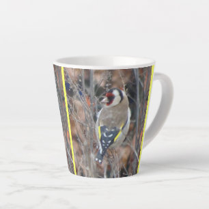 Niedliche Goldfinch-Kust. BG-Tasse Milchtasse