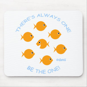 Niedliche Goldfish Mousepad