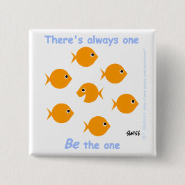 Niedliche Goldfish-Taste Button