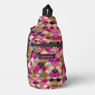 Niedliche Goldmagenskala Crossbody Bag