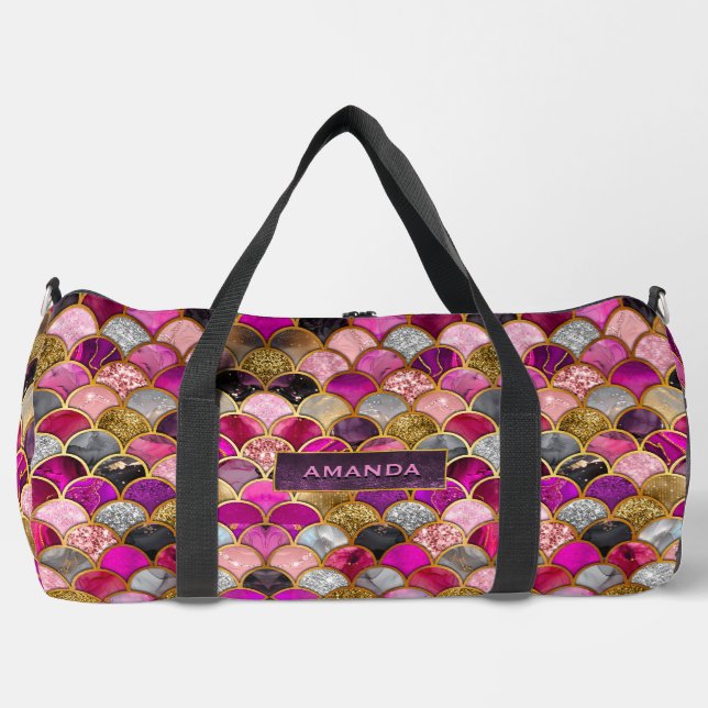 Niedliche Goldmagenskala Duffle Bag (Vorderseite)