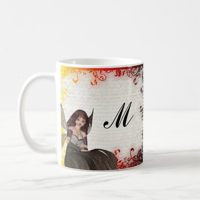 Niedliche gotische Fee Kaffeetasse (Links)