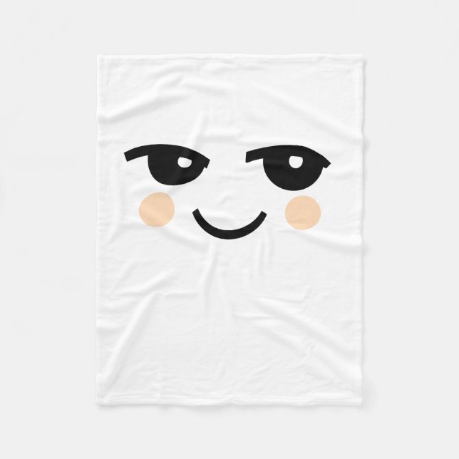 NIEDLICHE GRAFIK FLEECE BLANKET (Vorderseite)
