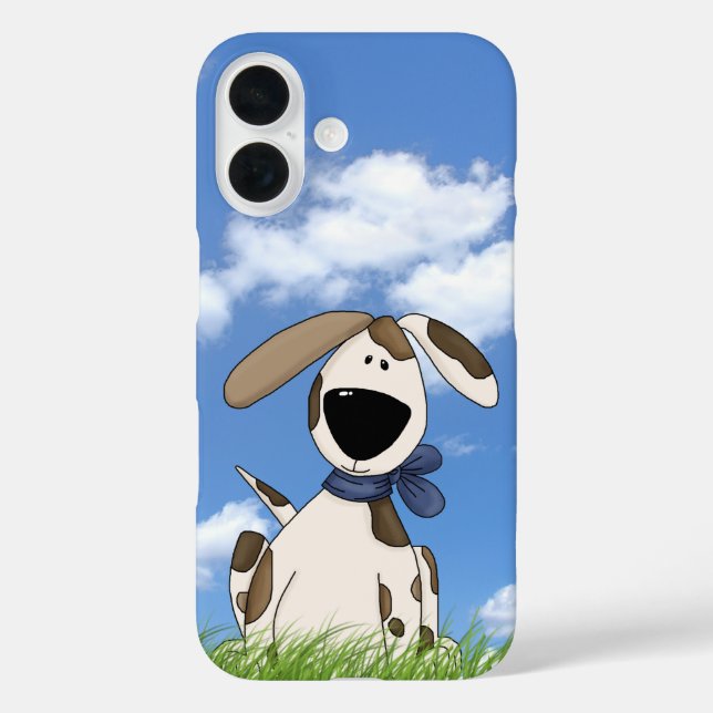 niedliche Grasabbilderin iPhone 16 Hülle (Rückseite)
