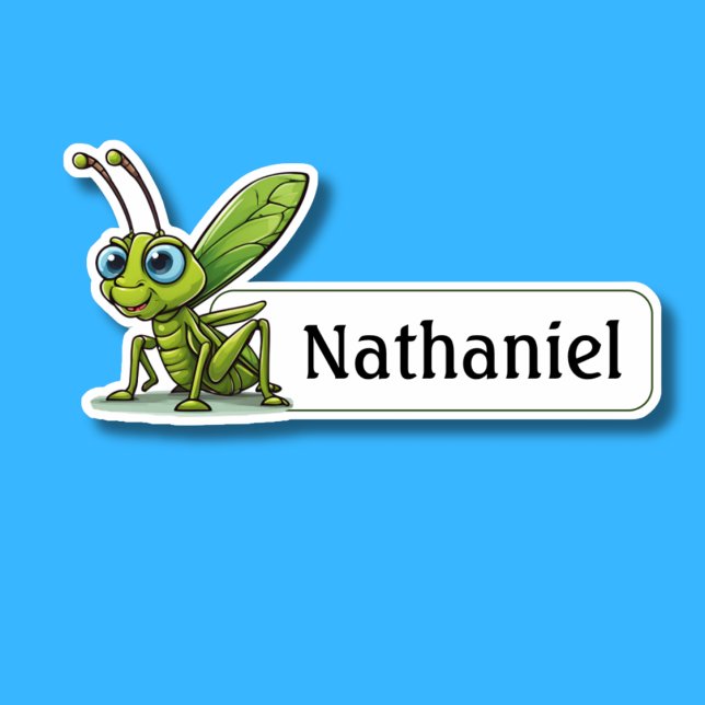 Niedliche Grasshopper-ID Aufkleber (Von Creator hochgeladen)