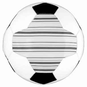 Niedliche, graue Streifen Fußball