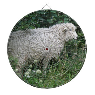 Niedliche Greedy Sheep Eating Dart Board Dartscheibe