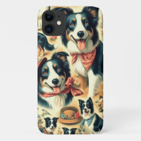 Niedliche Grenze Collie Seamless