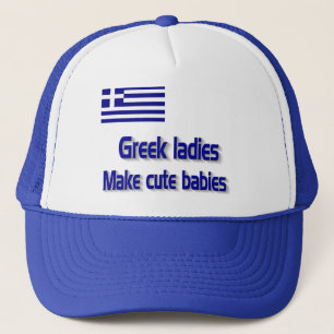 Niedliche griechische Damen Truckerkappe