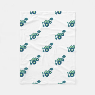 Niedliche grüne Backhofen Funny Grabgrab Boys Fleecedecke