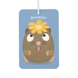 Niedliche Guinea Cartoon Autolufterfrischer