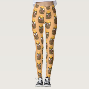 Niedliche Guinea Cartoon Leggings