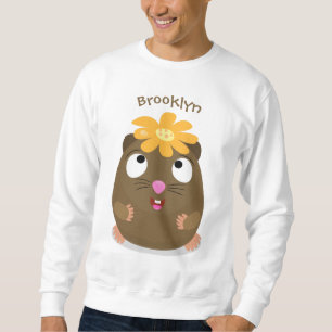 Niedliche Guinea Cartoon Sweatshirt