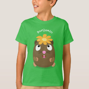 Niedliche Guinea Cartoon T-Shirt